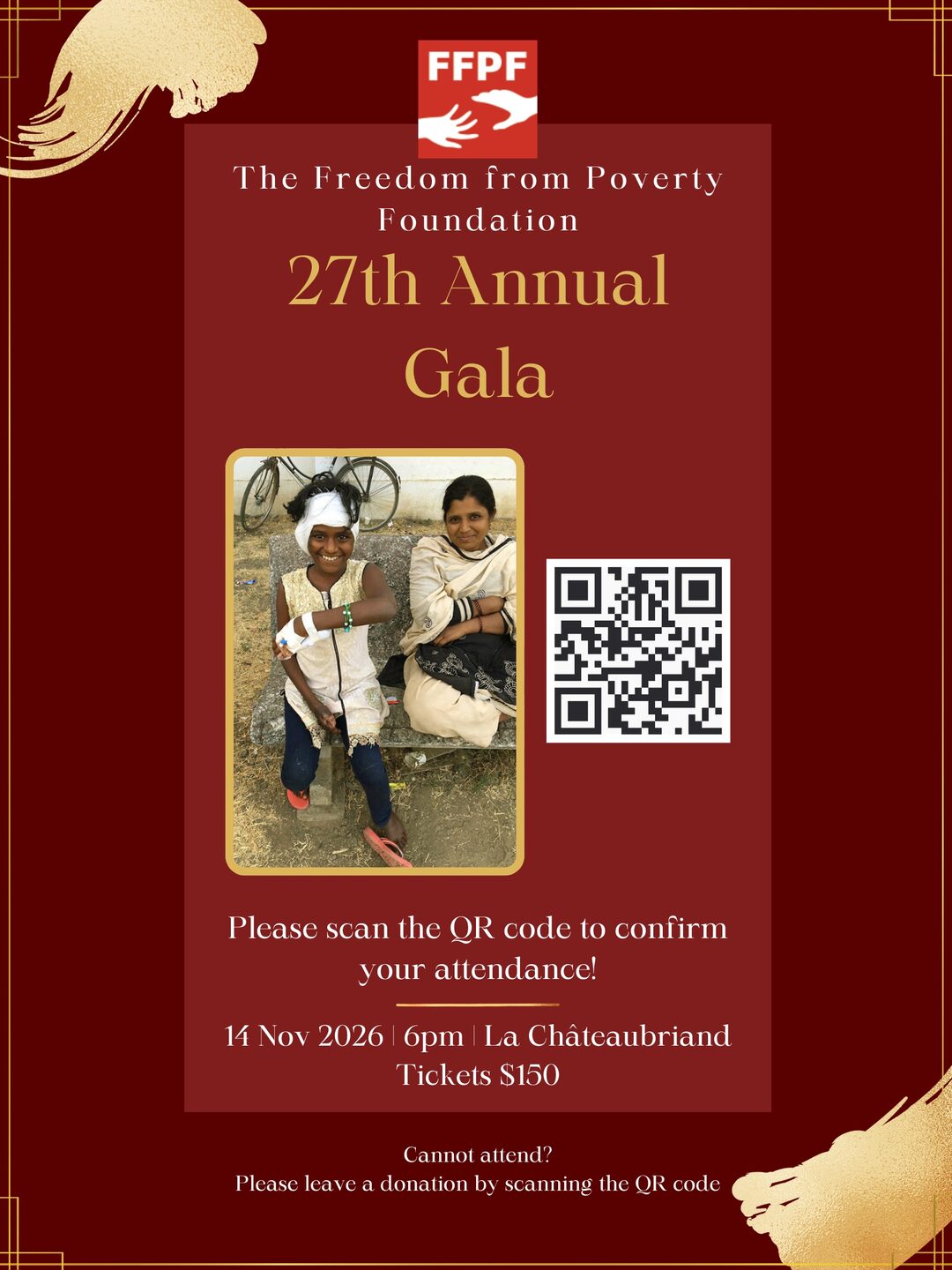 27th Annual Gala poster 8 of 12 — 14 November 2026, La Châteaubriand