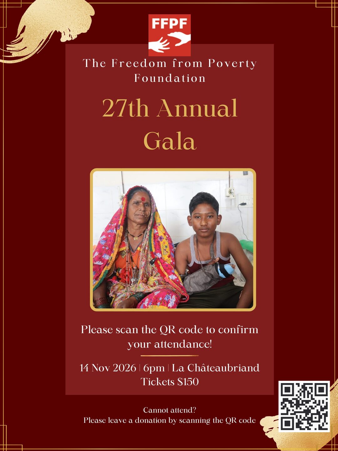 27th Annual Gala poster 11 of 12 — 14 November 2026, La Châteaubriand